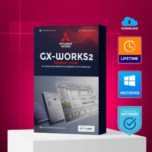 Mitsubishi GX-Works2 Version 1.620W PLC (Real) Software With License Key Safe Download