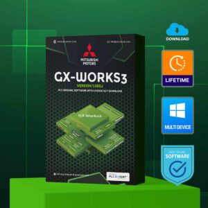 Mitsubishi GX-Works3 Version 1.080J PLC Original Software With License Key Download